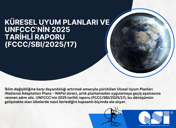 UNFCCC 2025 Raporu: Uyum Planlarında Yeni Aşama