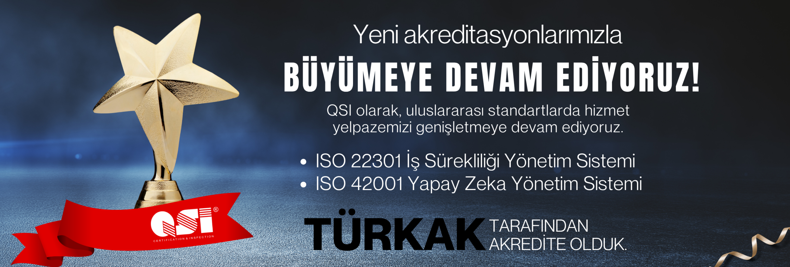 büyümeye devam ediyoruz!