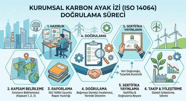 ISO 14064 belgesi, karbon ayak izi sertifikası