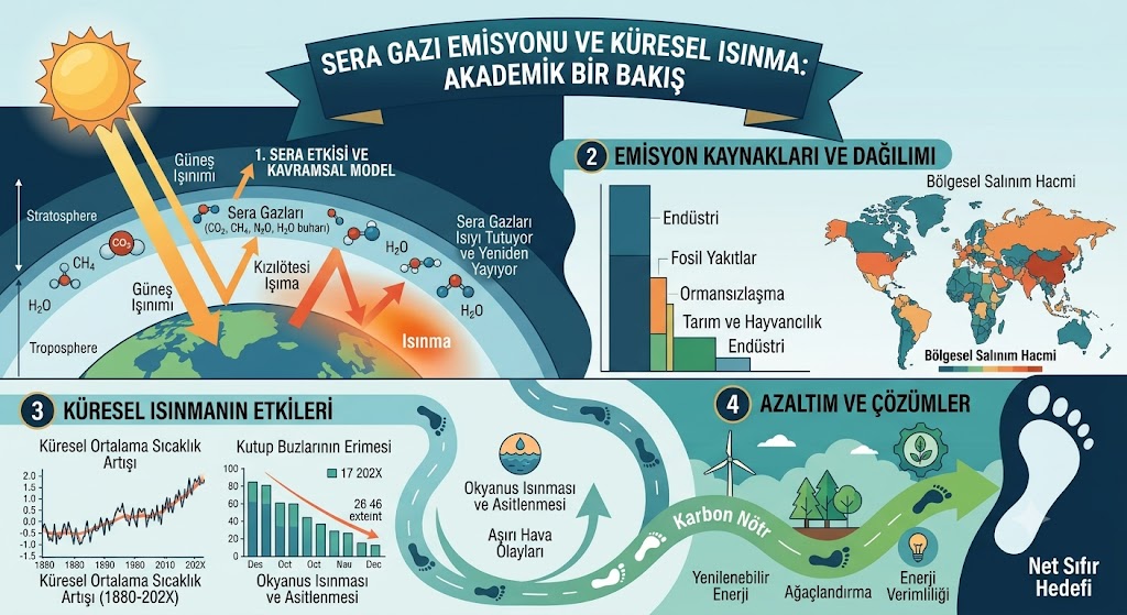 Sera gazı emisyonu ve küresel ısınma