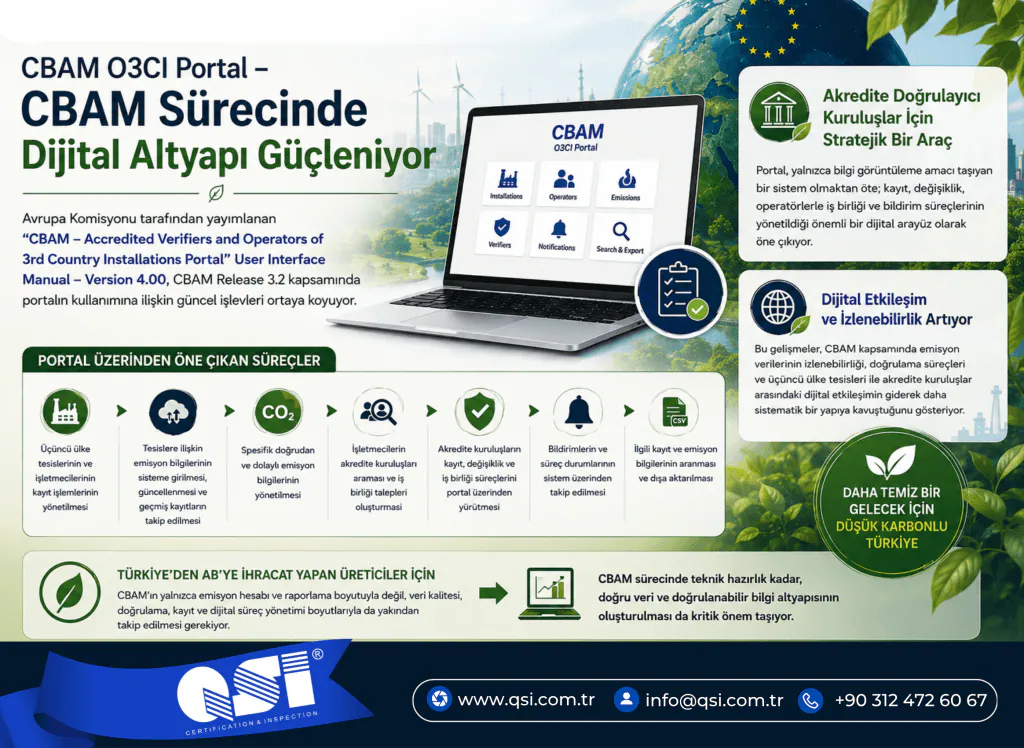 CBAM O3CI Portal – CBAM Sürecinde Dijital Altyapı Güçleniyor